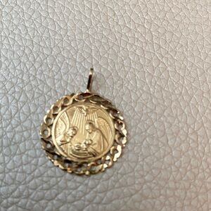 Gold Religious Pendant